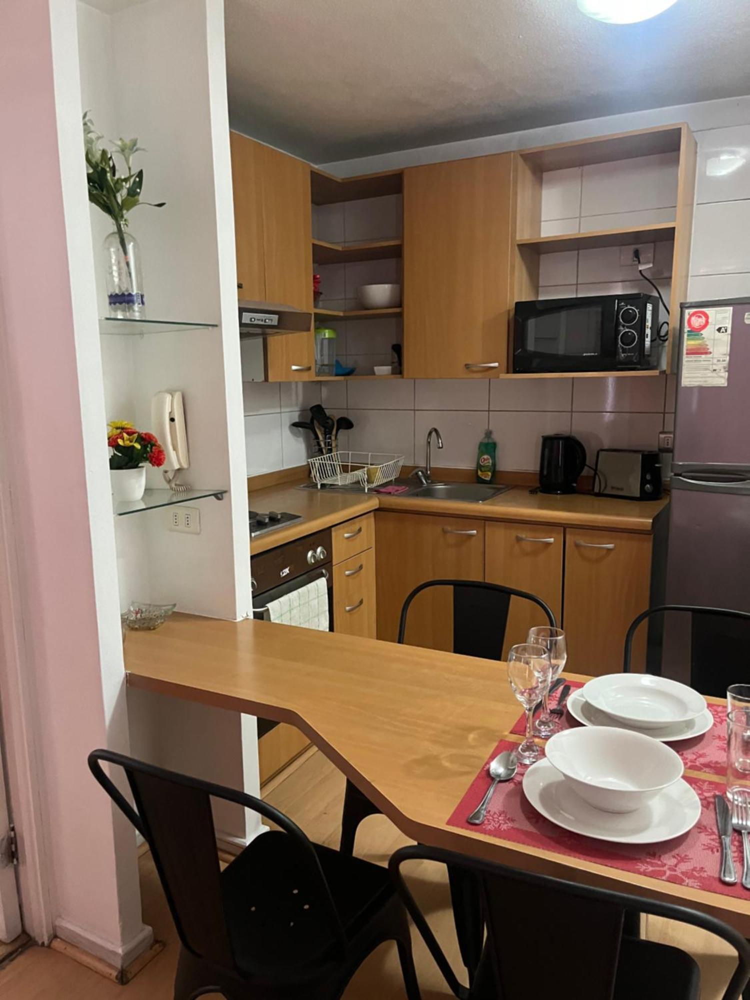 Amoblados Guscar Apartman Santiago Kültér fotó