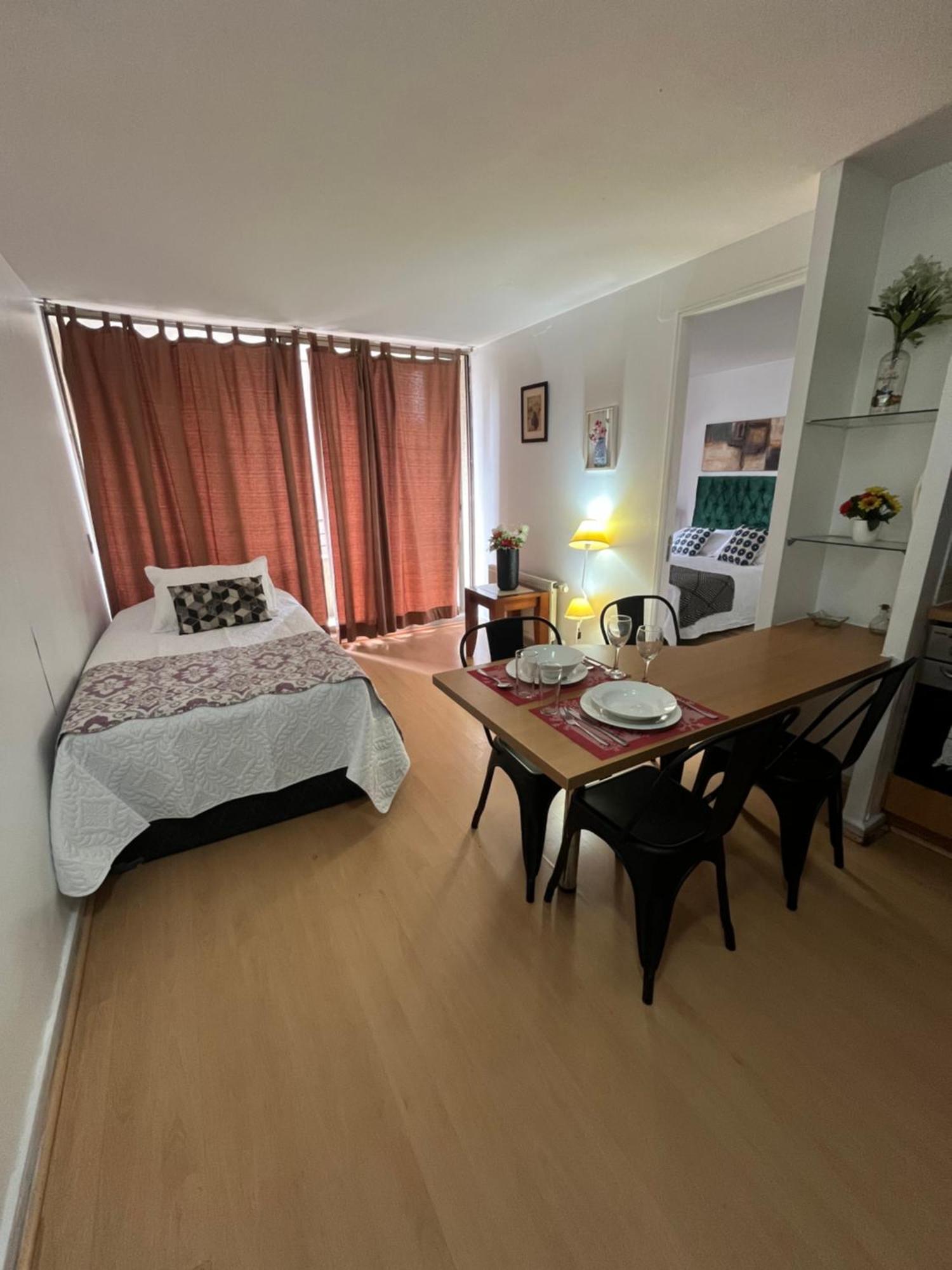 Amoblados Guscar Apartman Santiago Kültér fotó