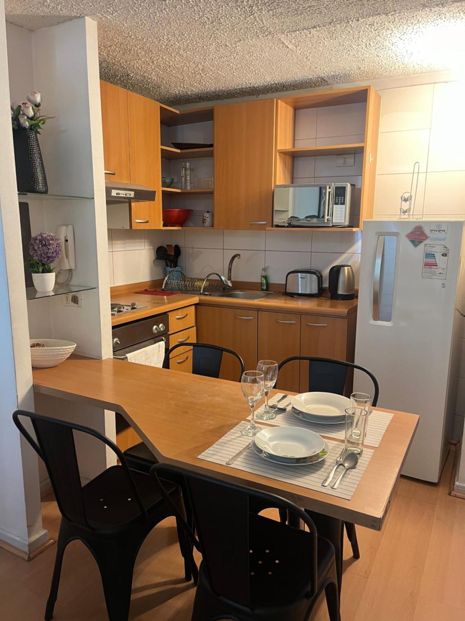 Amoblados Guscar Apartman Santiago Kültér fotó